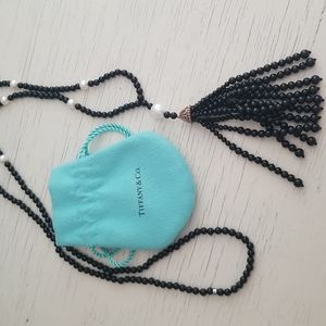 Tiffany & Co Black Onyx Necklace